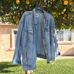 Old Navy Boyfriends Denim Jacket - Light Blue